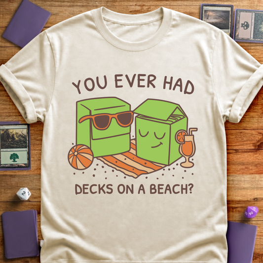 Decks on a Beach - Sand