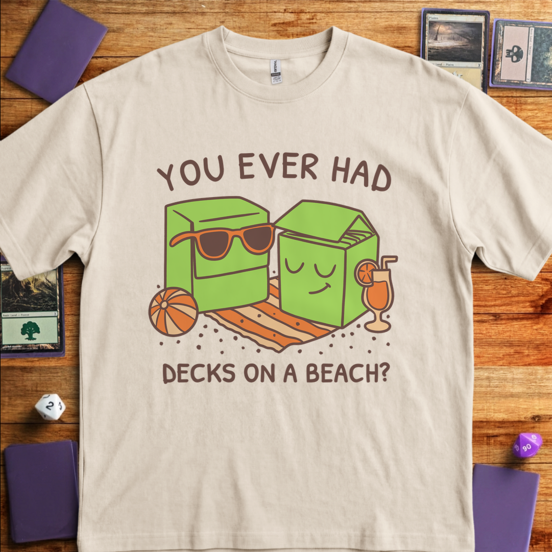 Decks on a Beach - Sand