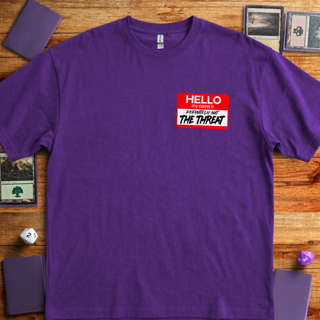 Definitely Not the Threat - Purple