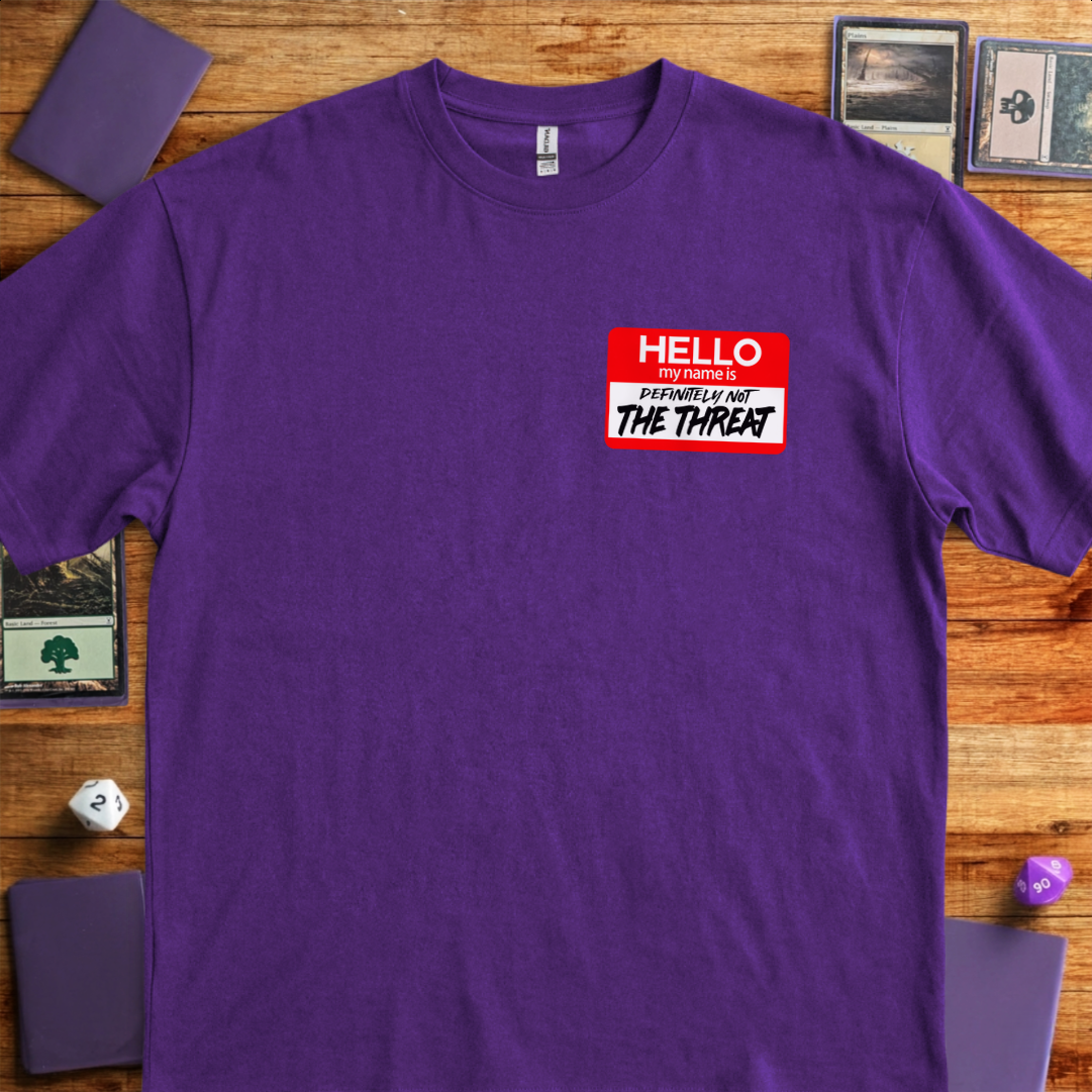 Definitely Not the Threat - Purple