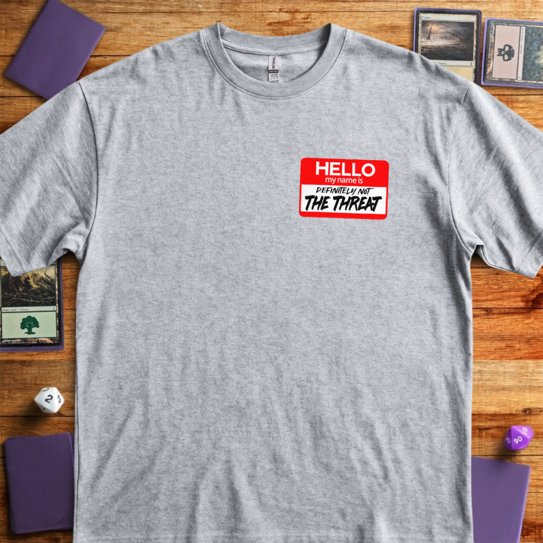 Definitely Not the Threat - Sport Grey