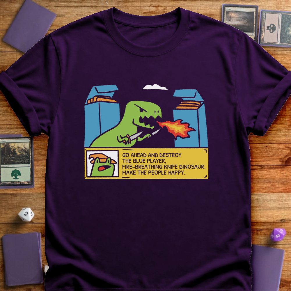 Destroy the Blue Player - Purple
