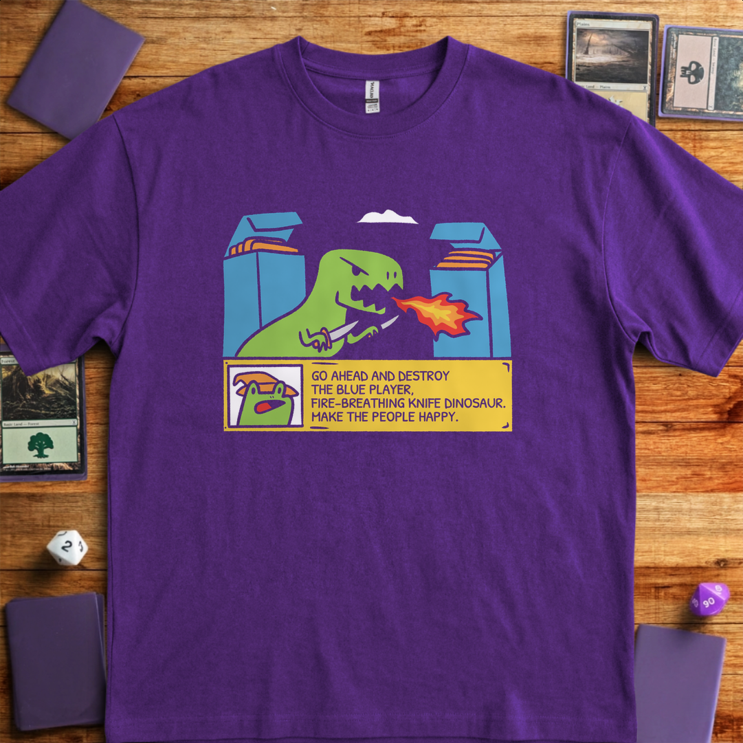 Destroy the Blue Player - Purple