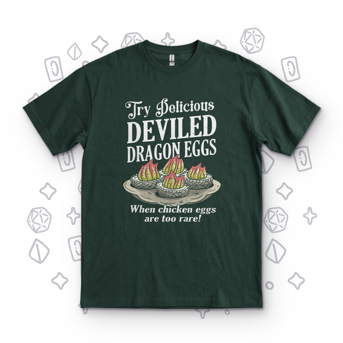 Deviled Dragon Eggs - Forest Green
