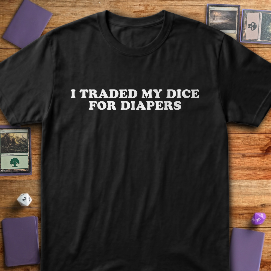 Dice For Diapers - Black