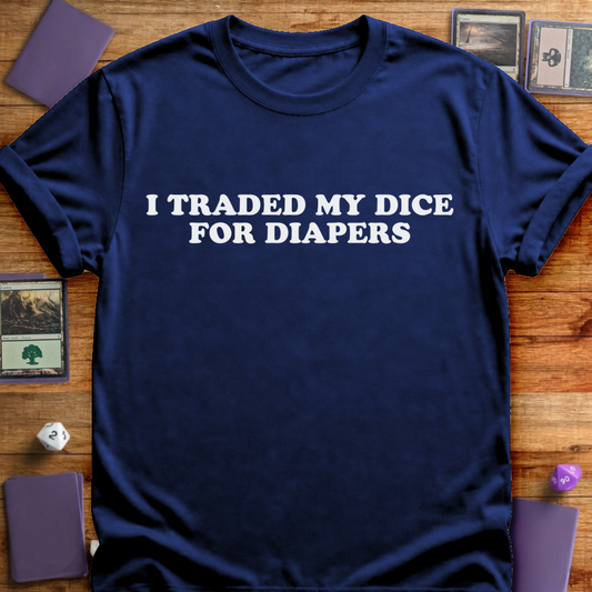 Dice For Diapers - Navy