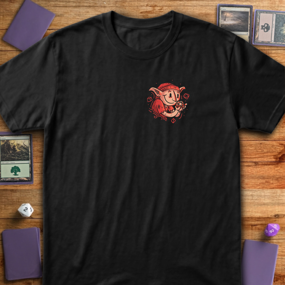 Dice Goblin - Back Print - Black