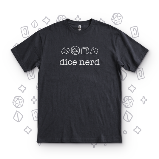 Dice Nerd - Black