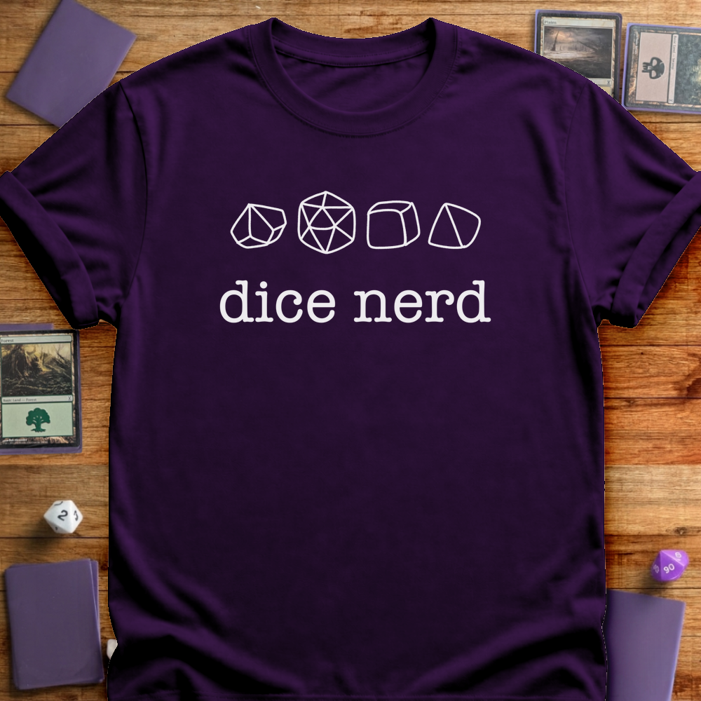 Dice Nerd - Purple