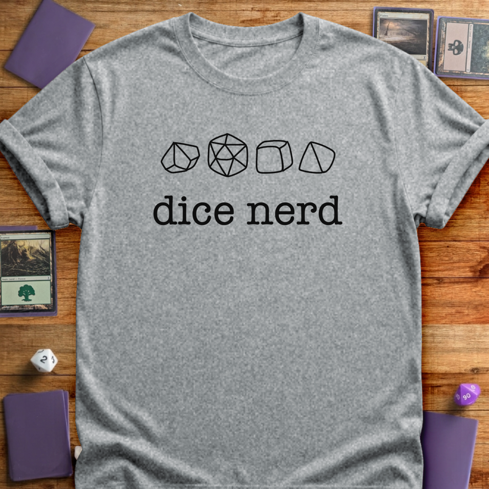 Dice Nerd - Sport Grey