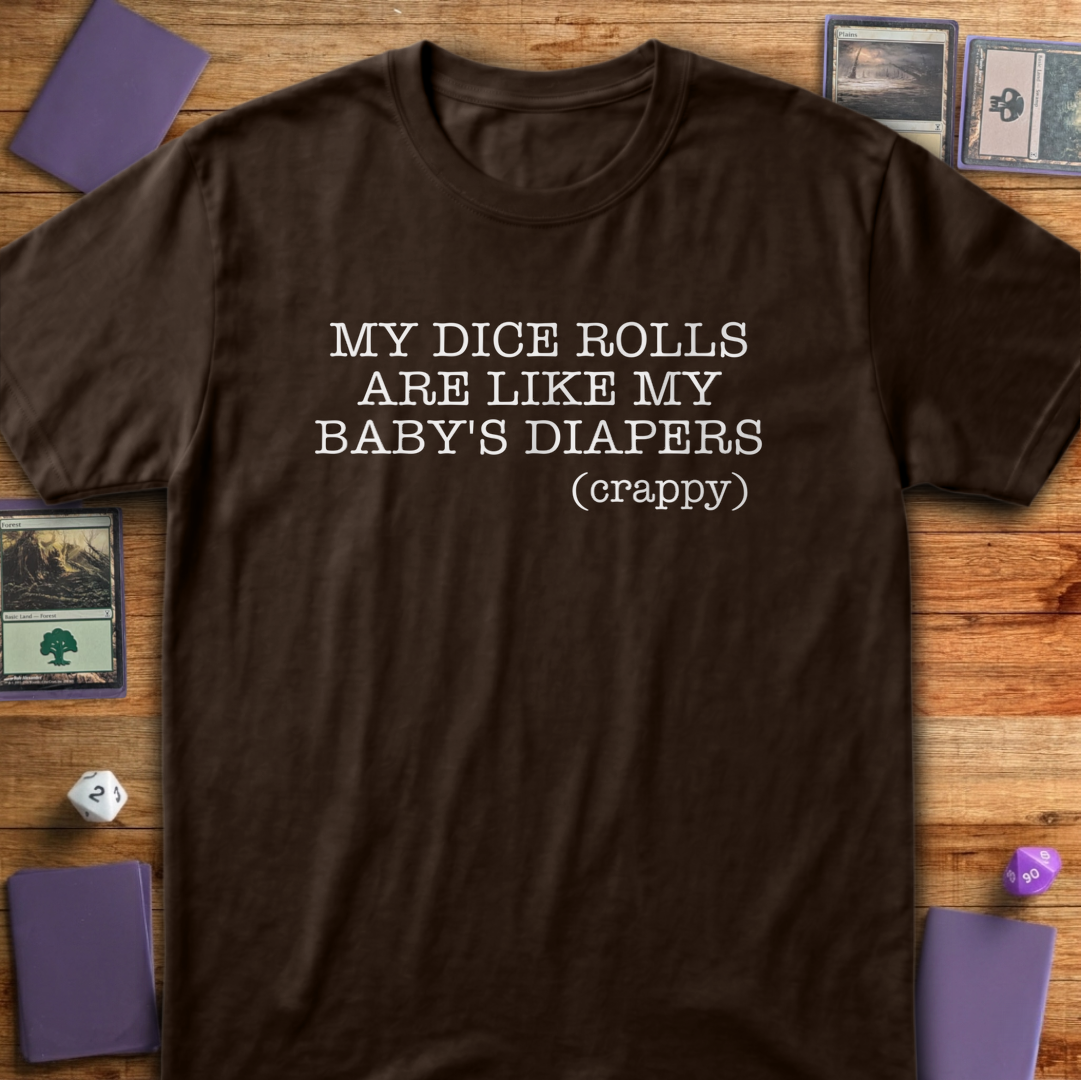 Dice Rolls And Diapers - Dark Chocolate