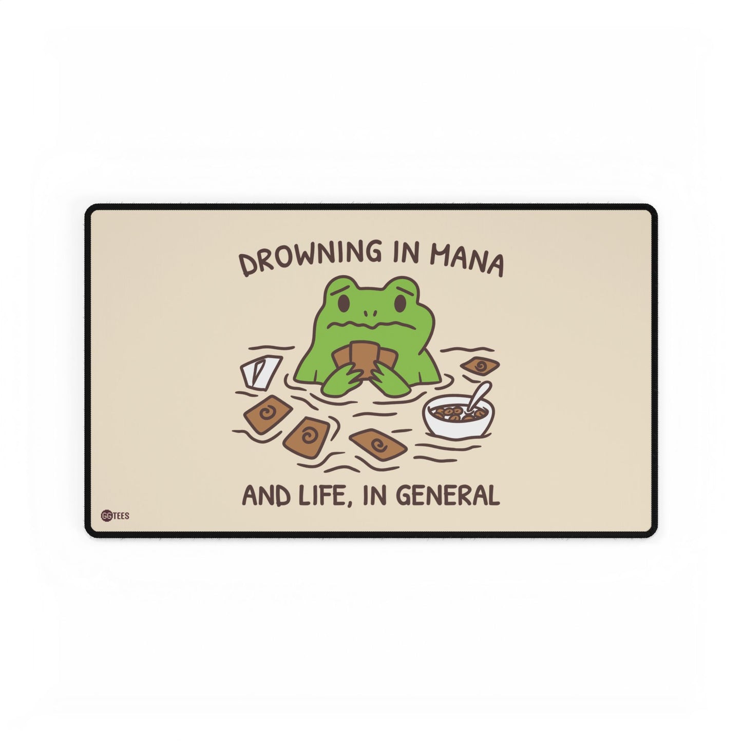 Drowning Premium Stitched Playmat - 24"x14"