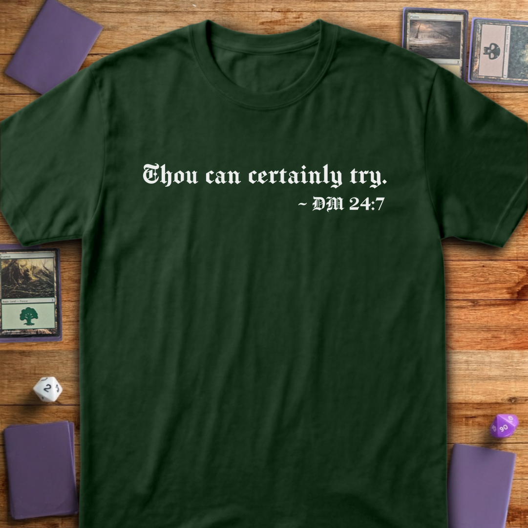 DM's Commandment - Forest Green