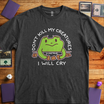 Don't Kill My Creatures - Dark Heather Grey