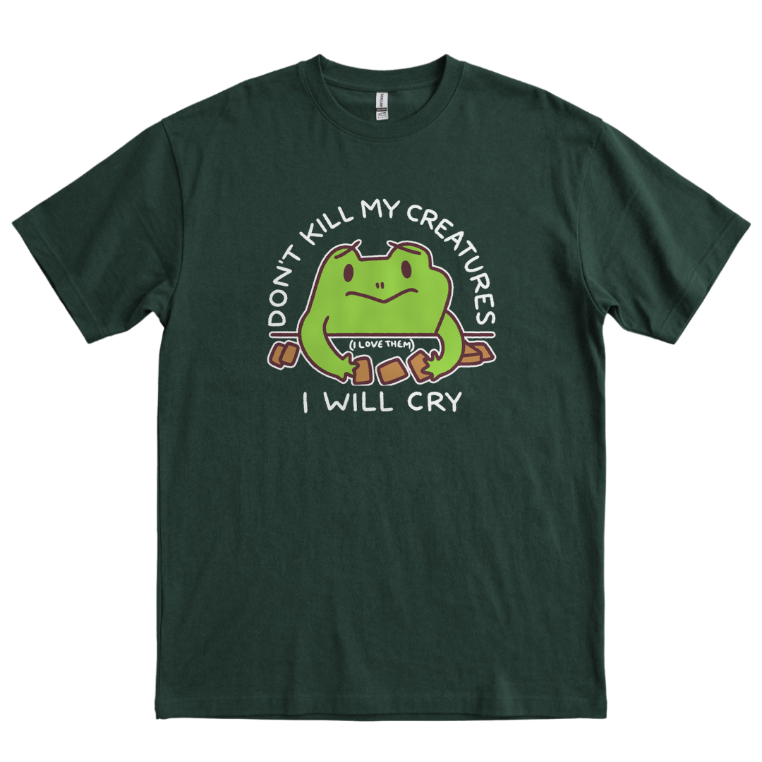 Don't Kill My Creatures - Forest Green