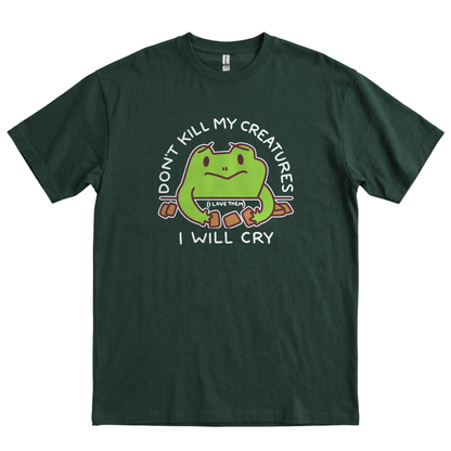 Don't Kill My Creatures - Forest Green