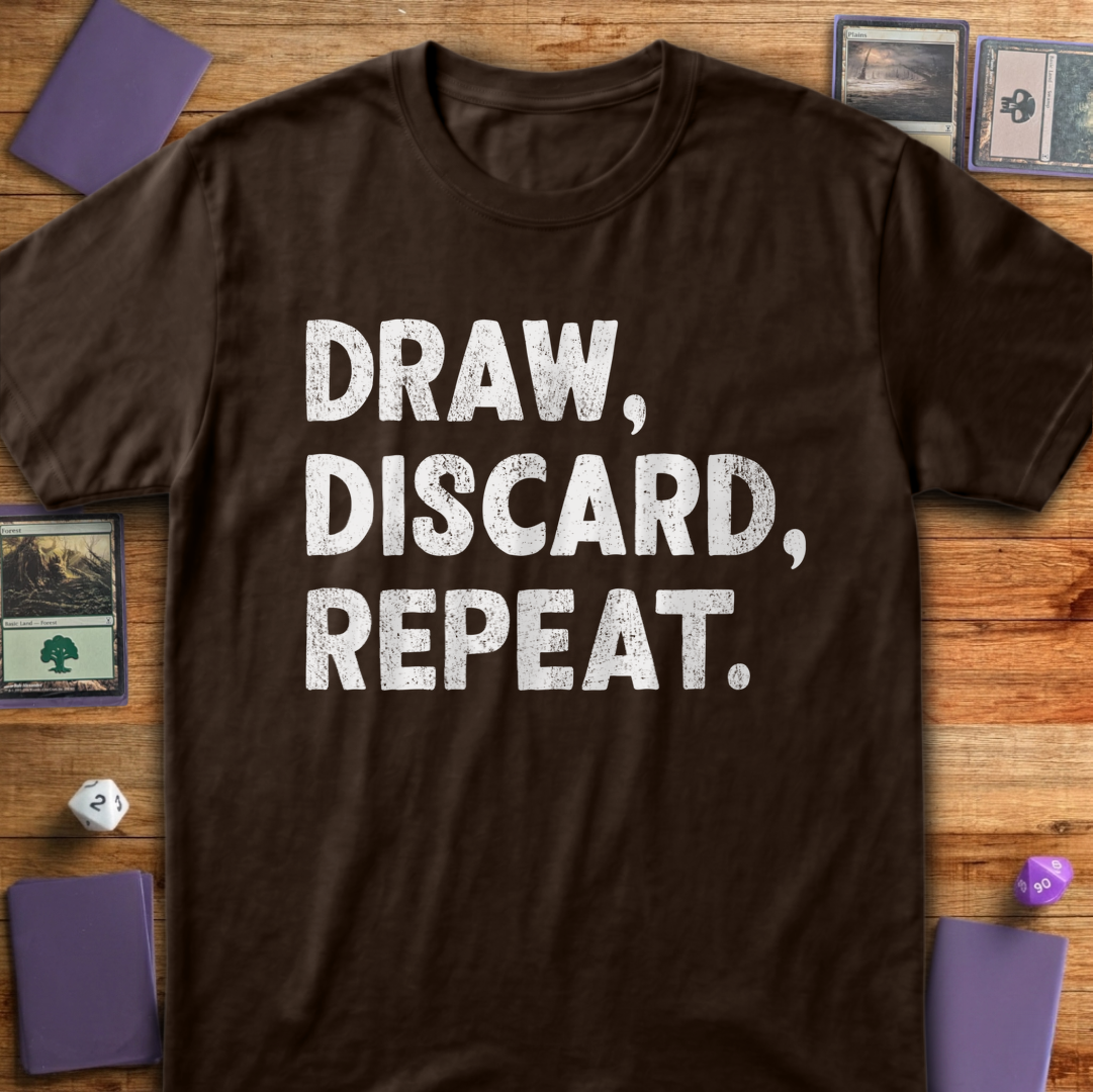 Draw Discard Repeat - Dark Chocolate