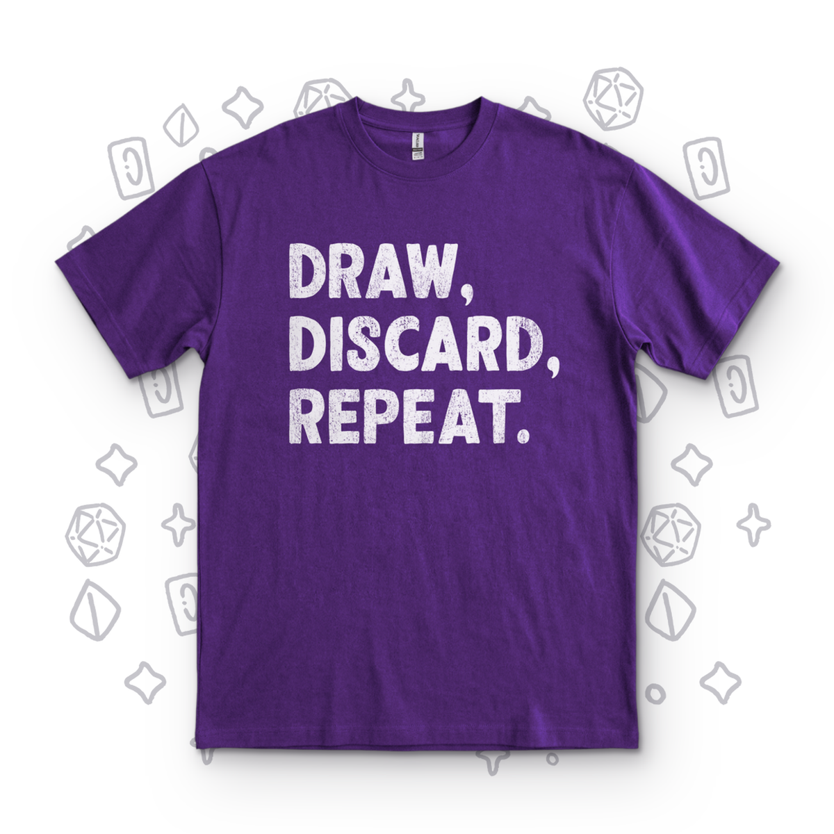 Draw Discard Repeat - Purple