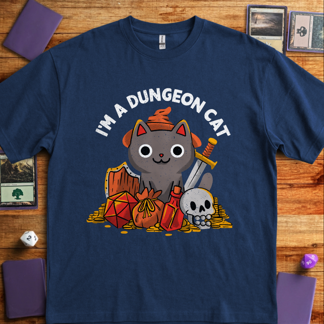 Dungeon Cat - Navy