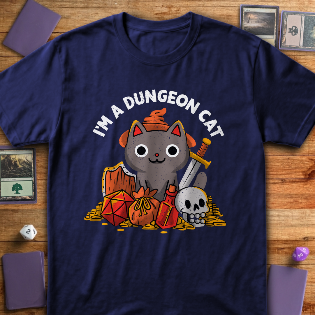 Dungeon Cat - Navy