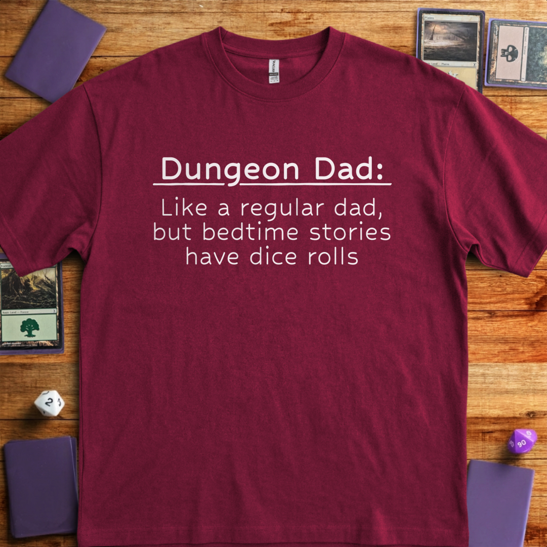 Dungeon Dad - Maroon