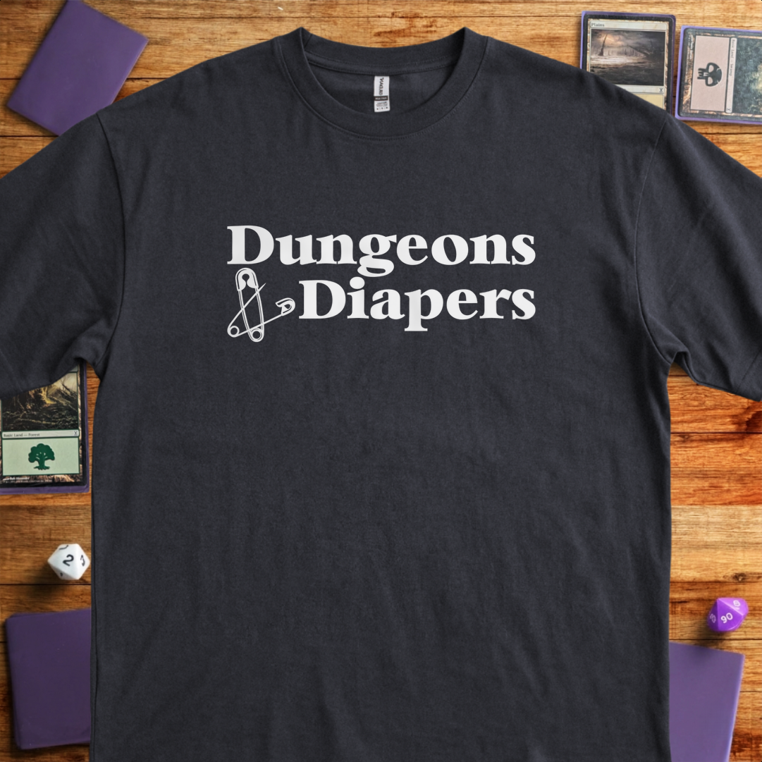 Dungeons and Diapers - Black