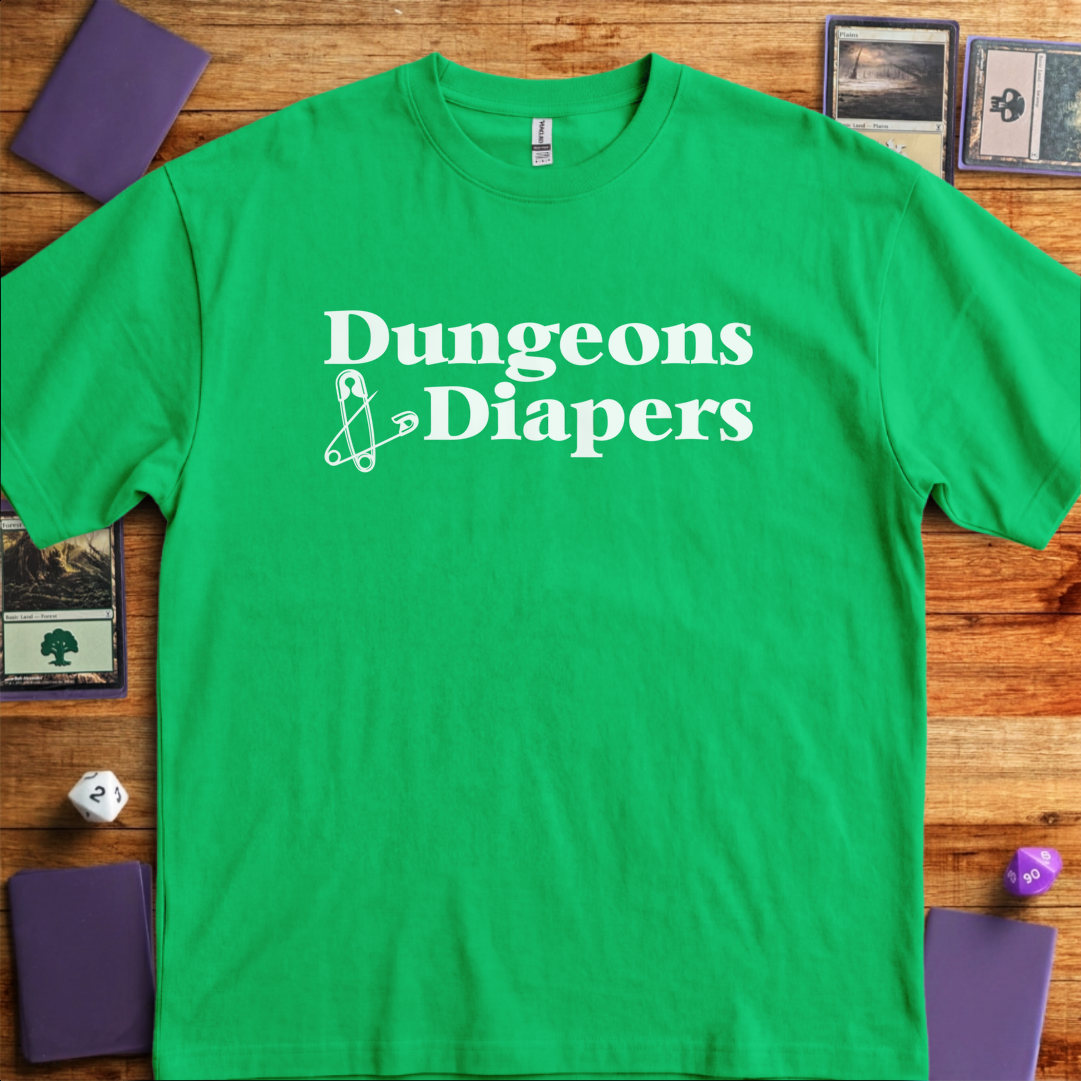Dungeons and Diapers - Kelly Green