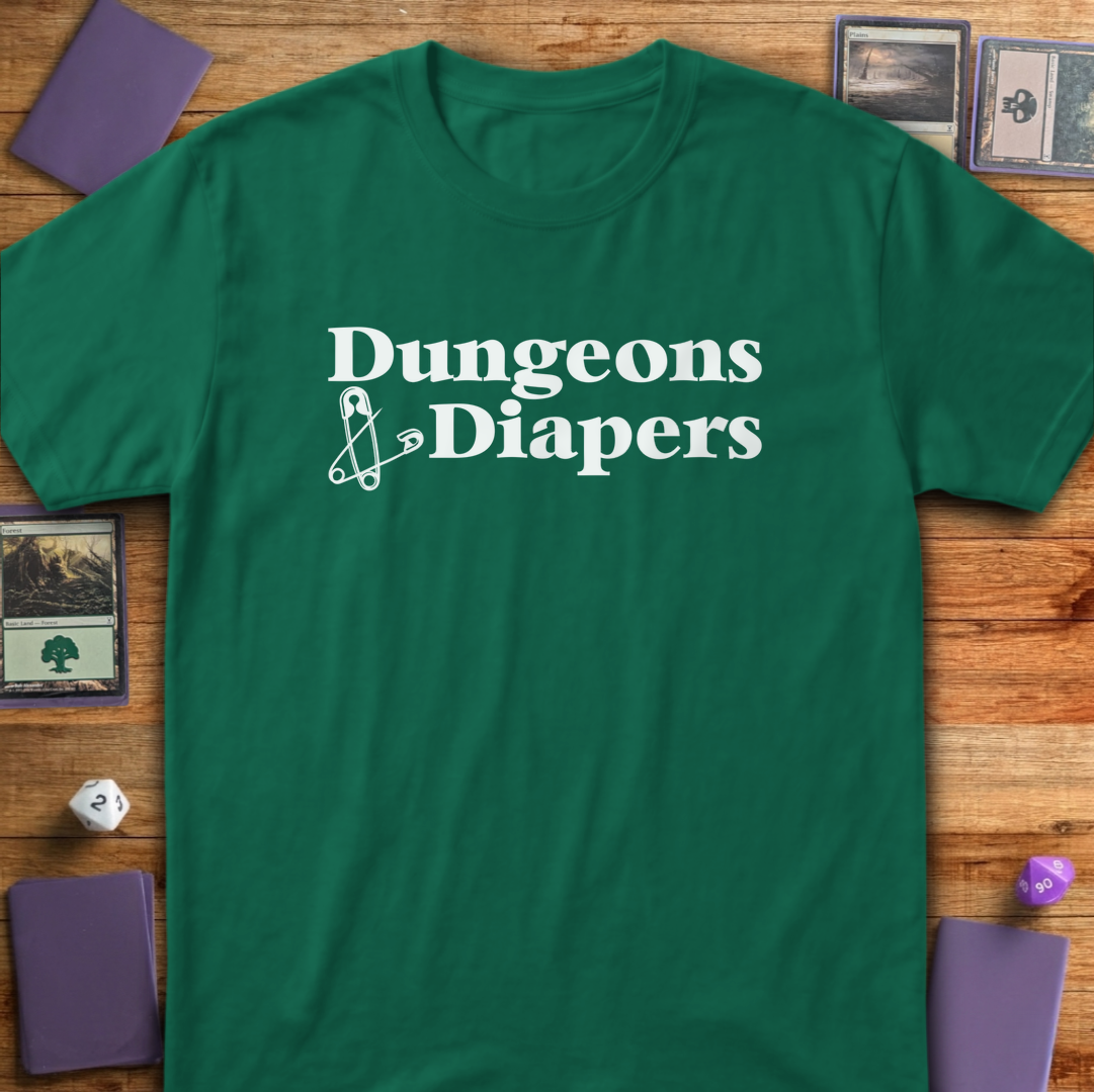 Dungeons and Diapers - Kelly Green