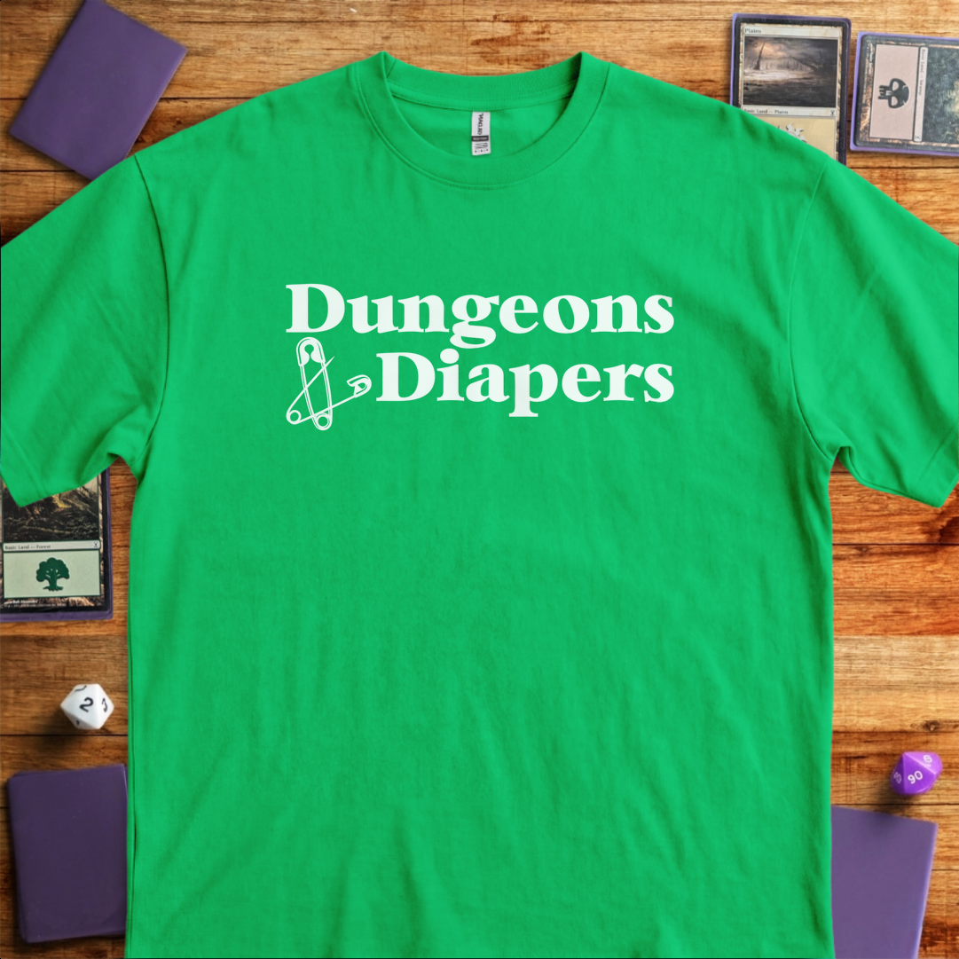Dungeons and Diapers - Kelly Green
