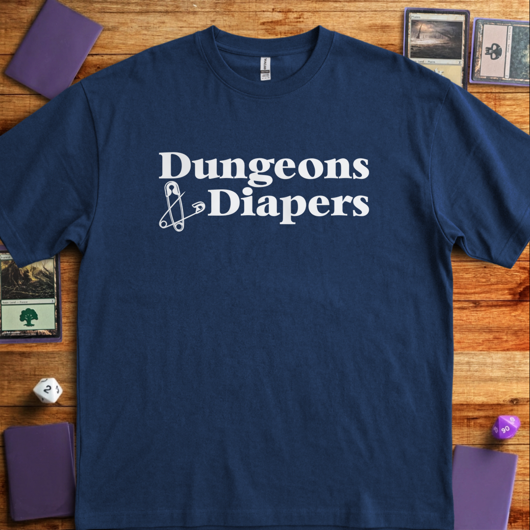 Dungeons and Diapers - Navy