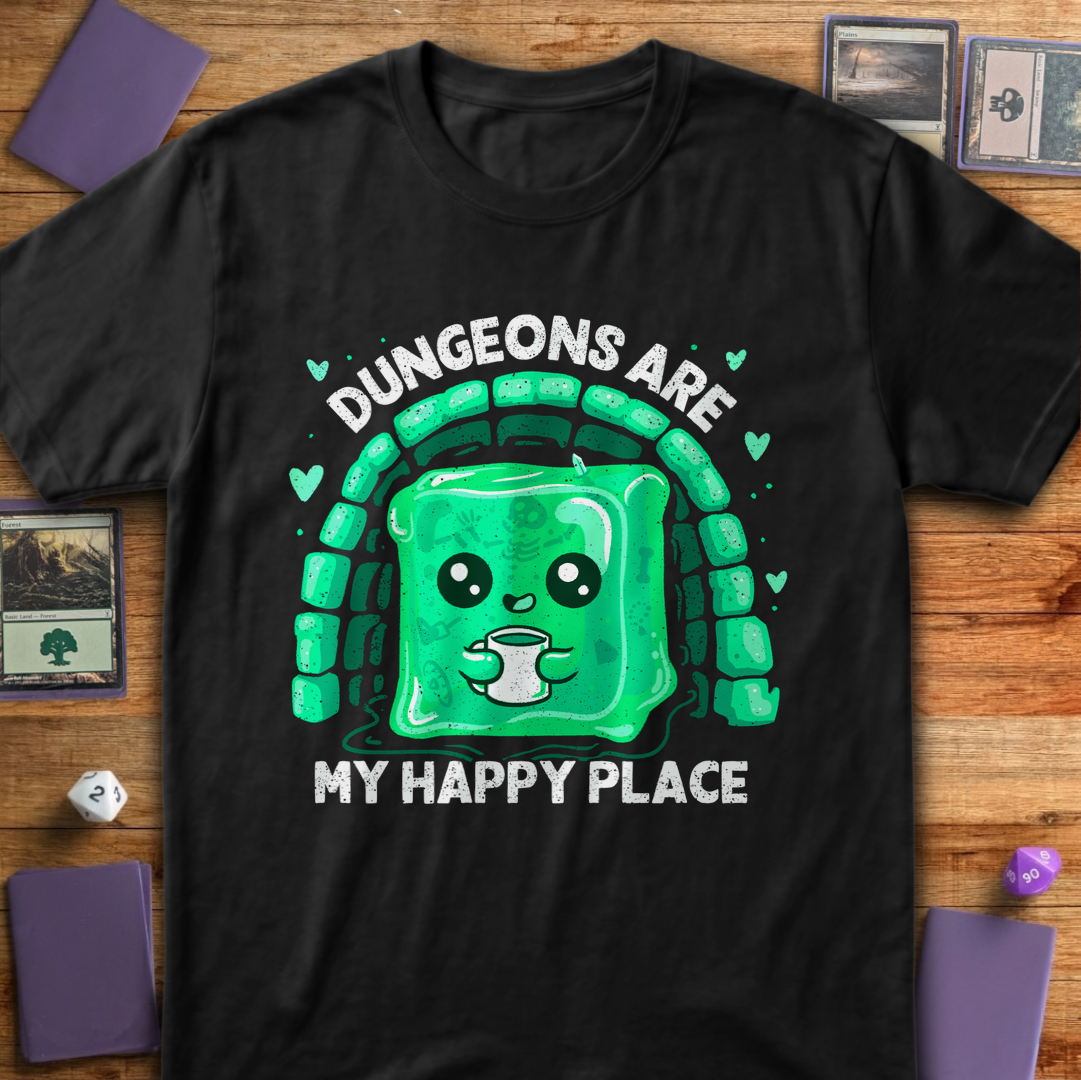 Dungeons are My Happy Place - Black