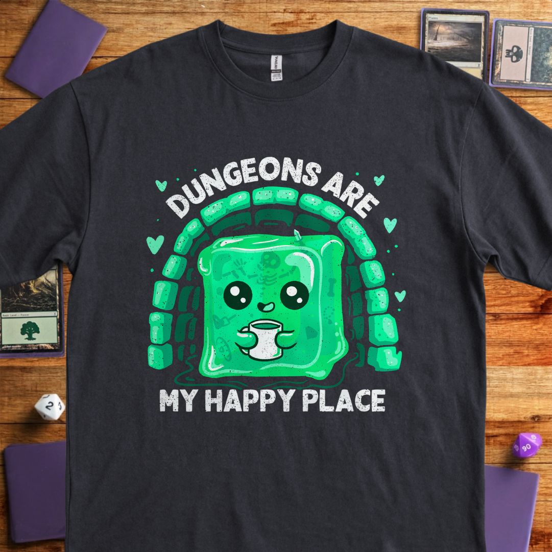 Dungeons are My Happy Place - Black
