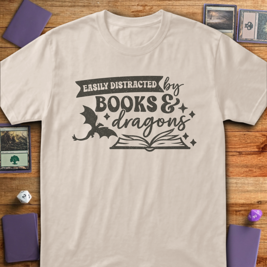 Easily Distracted by Books & Dragons - Sand