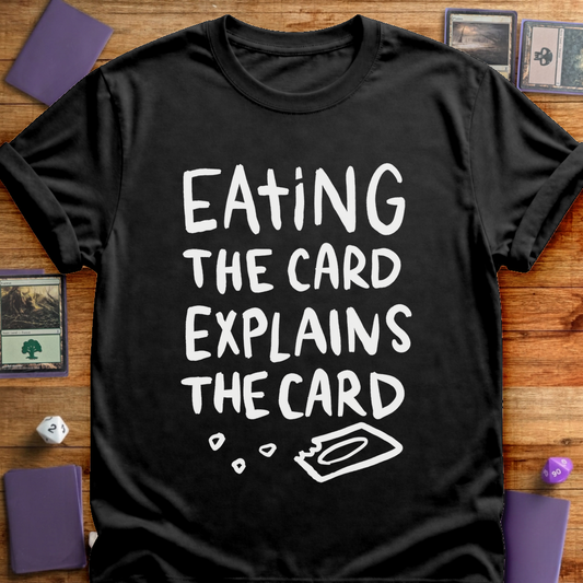 Eating The Card - Black