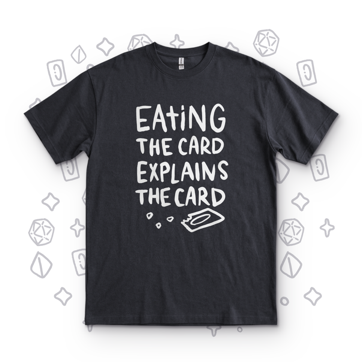 Eating The Card - Black
