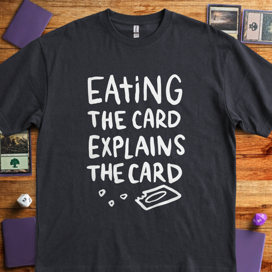 Eating The Card - Black