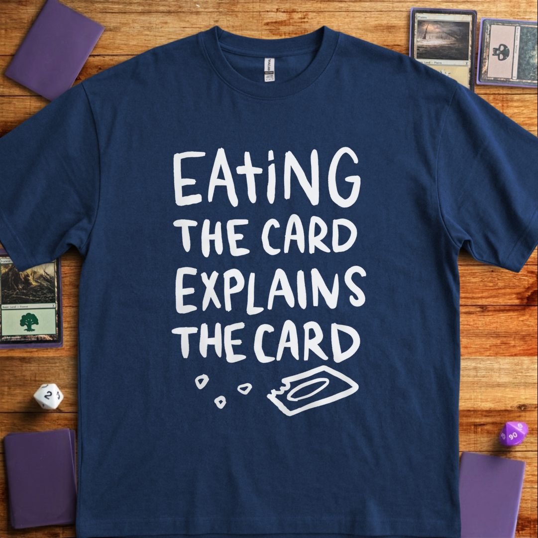 Eating The Card - Navy
