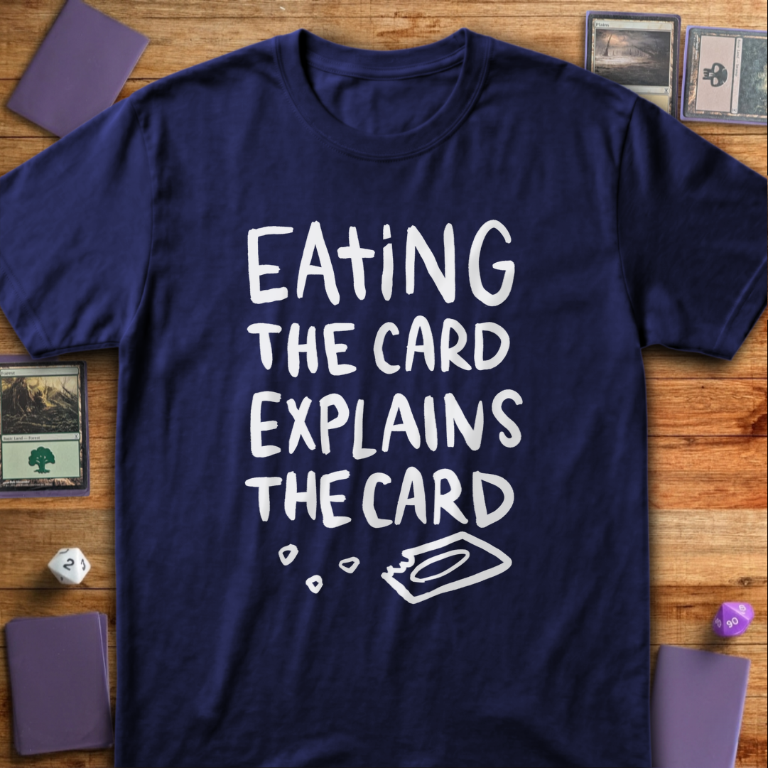 Eating The Card - Navy