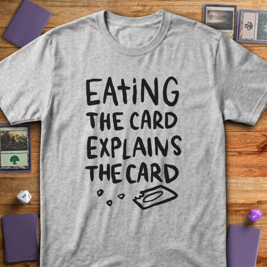 Eating The Card - Sport Grey