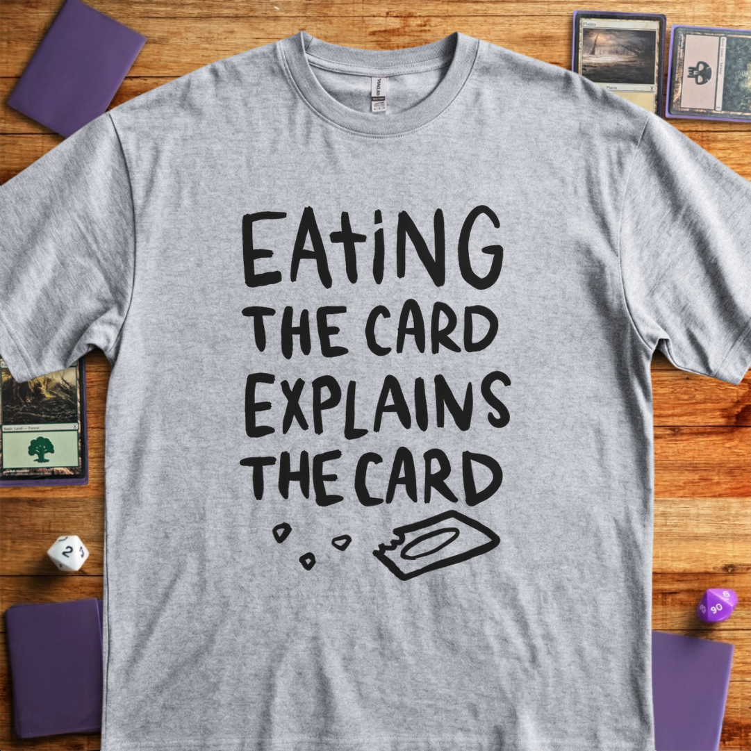 Eating The Card - Sport Grey