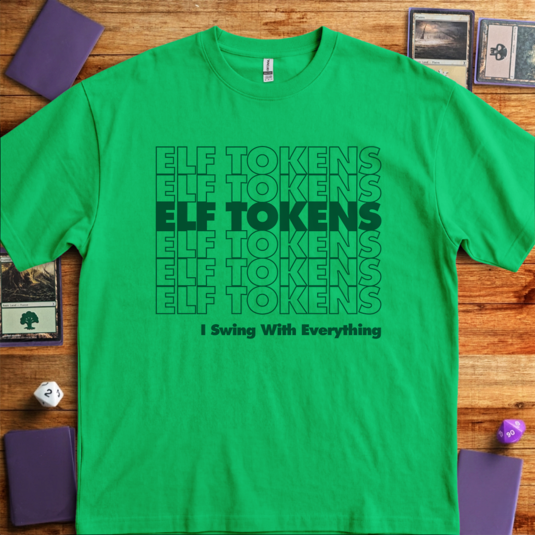 ELF TOKENS - Kelly Green