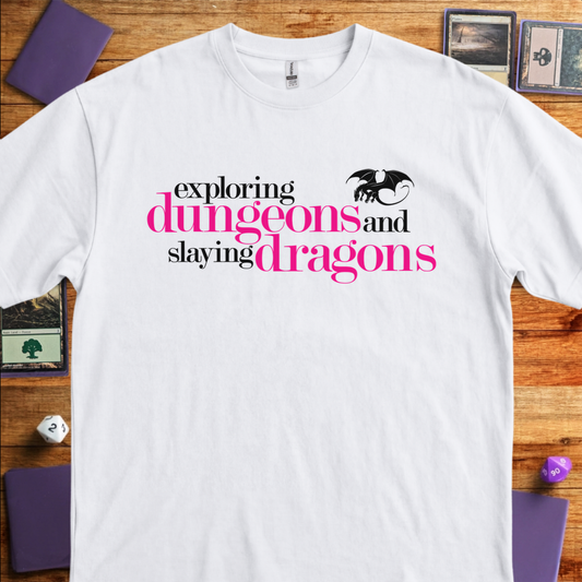 Exploring Dungeons - White