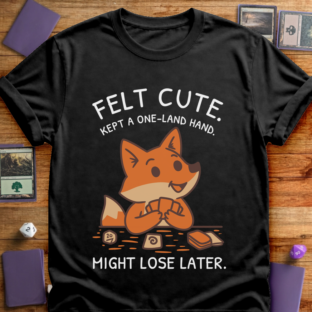 Felt Cute - Black