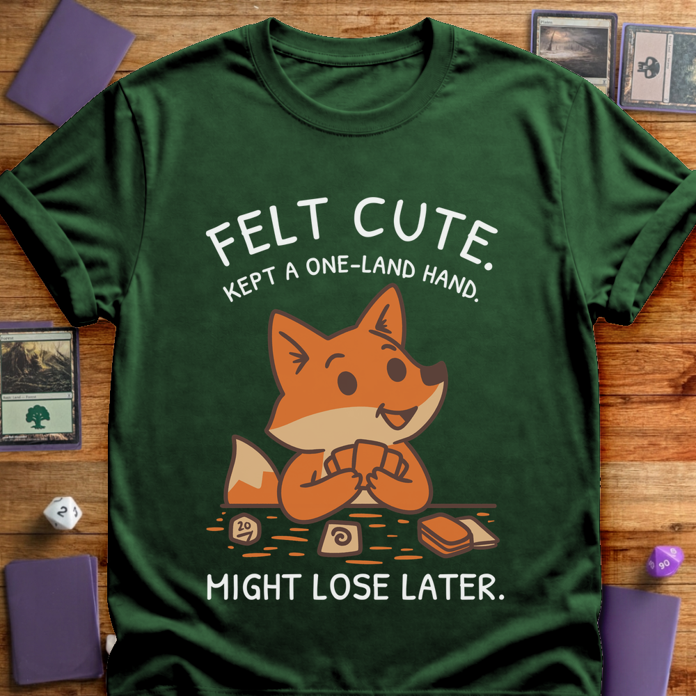 Felt Cute - Forest Green