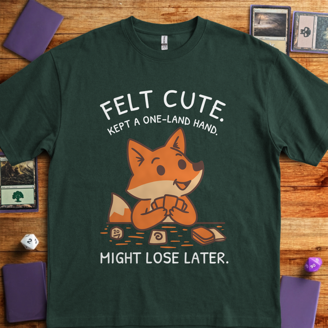 Felt Cute - Forest Green