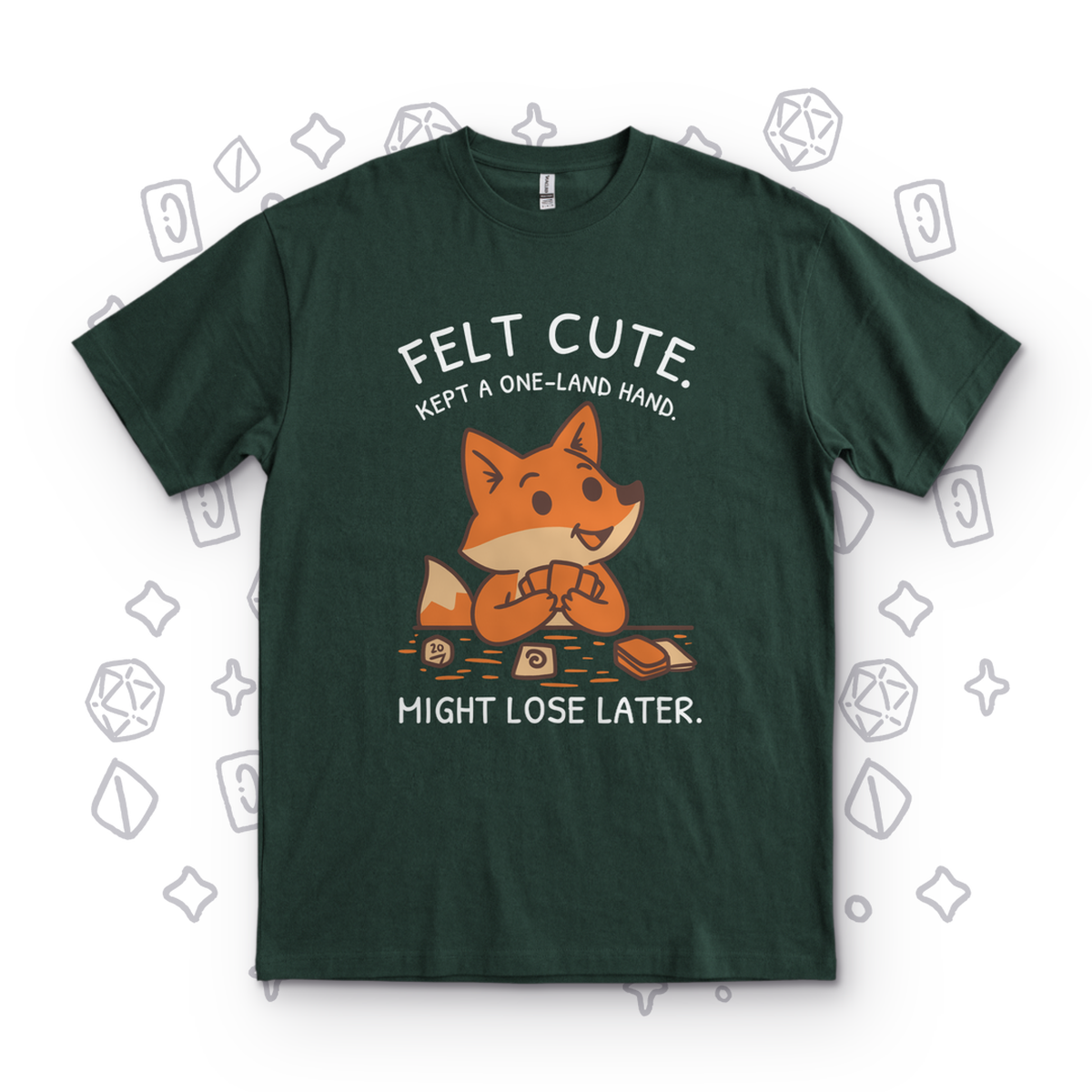 Felt Cute - Forest Green