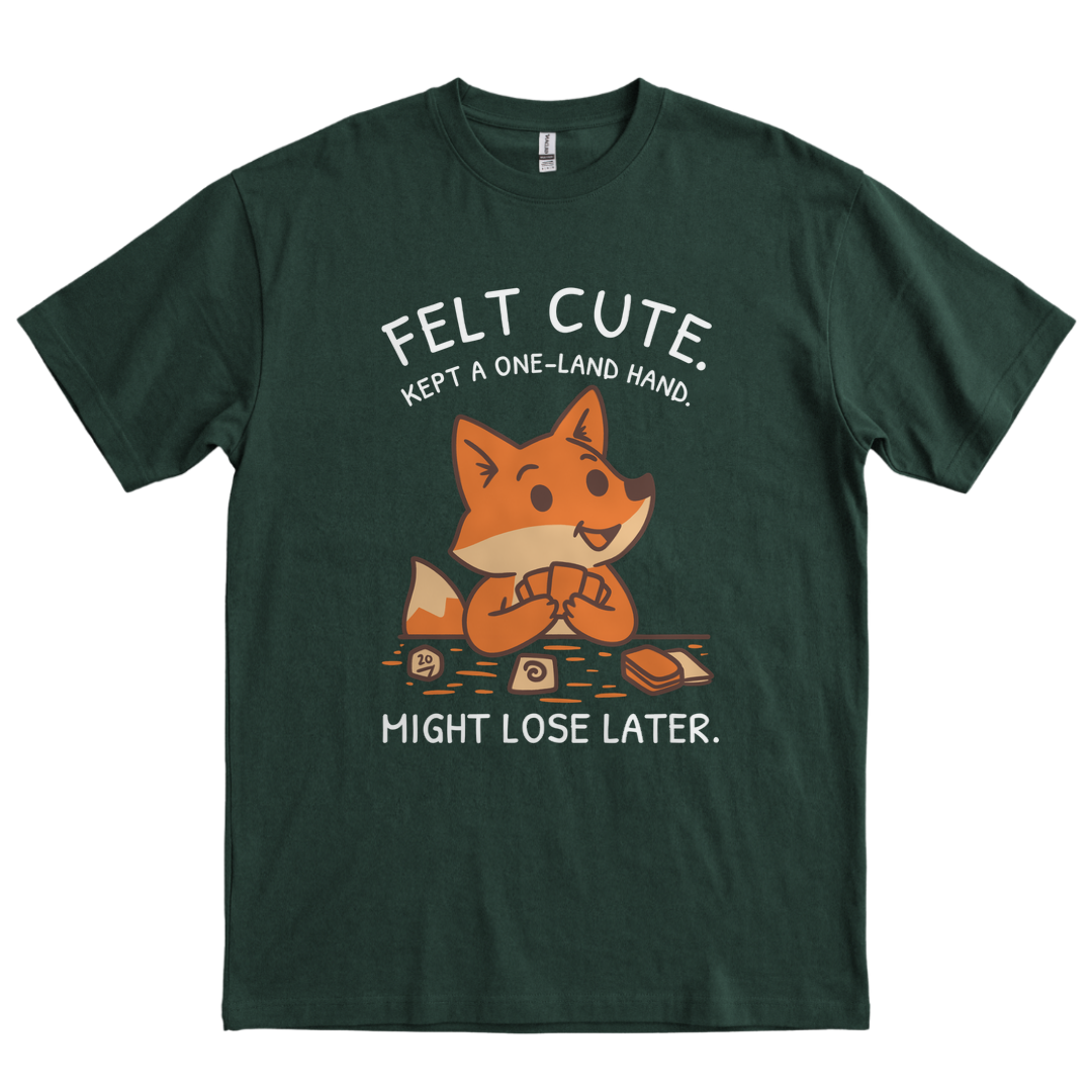 Felt Cute - Forest Green