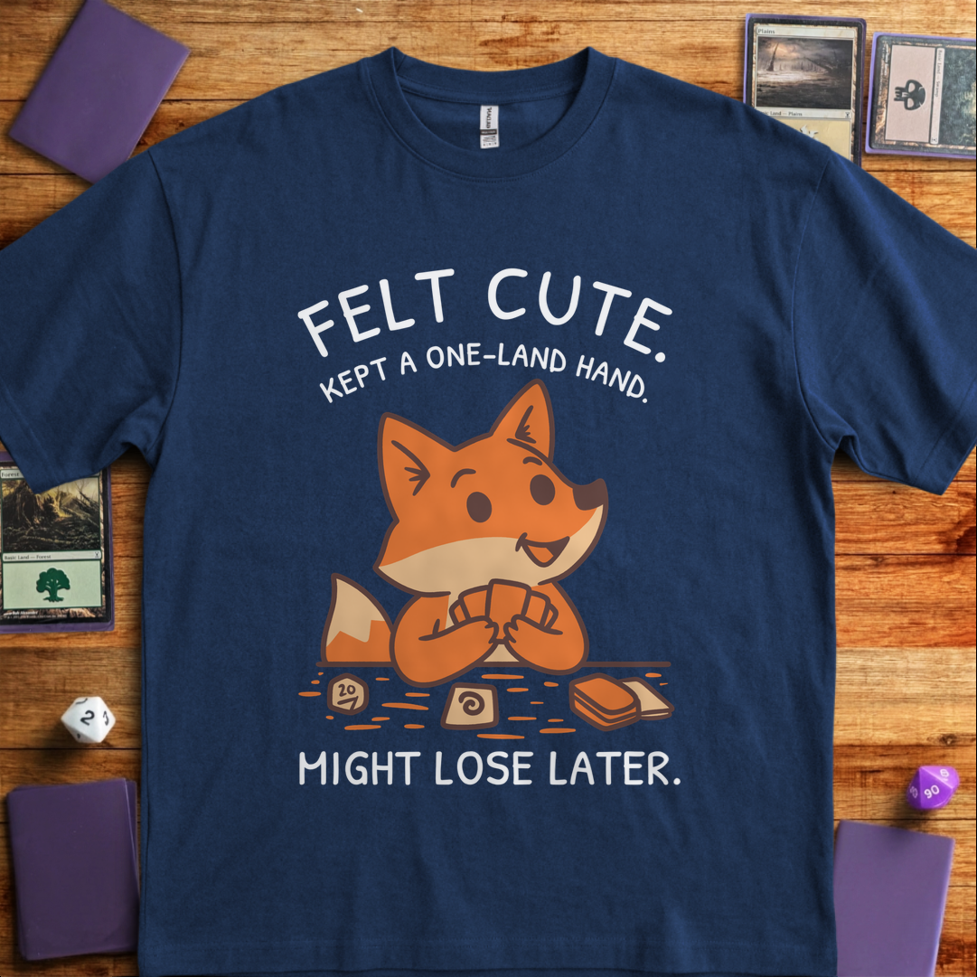Felt Cute - Navy