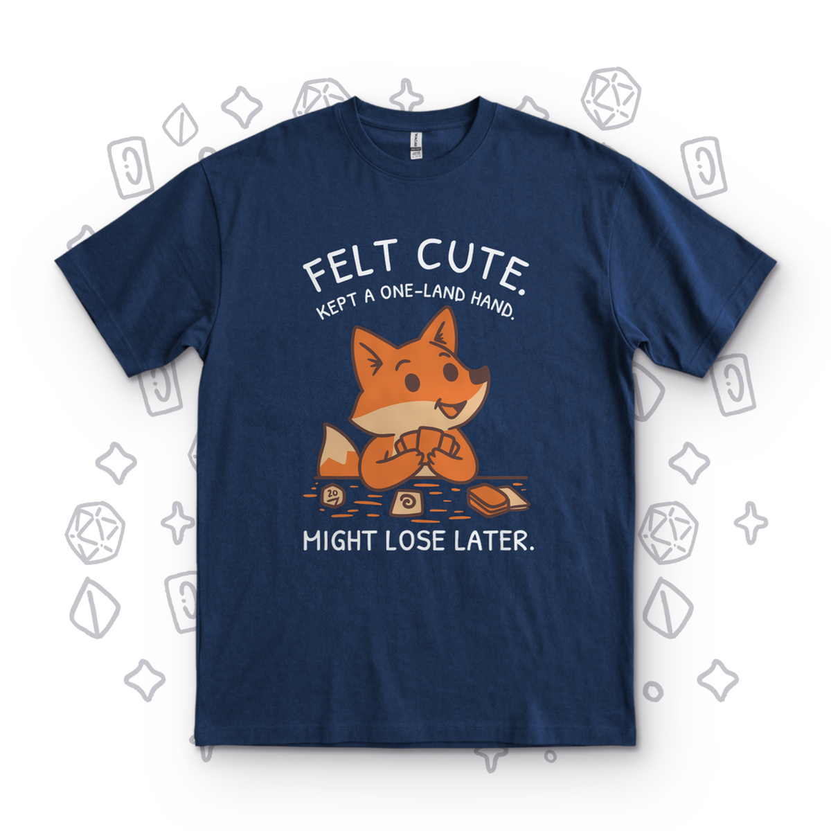 Felt Cute - Navy