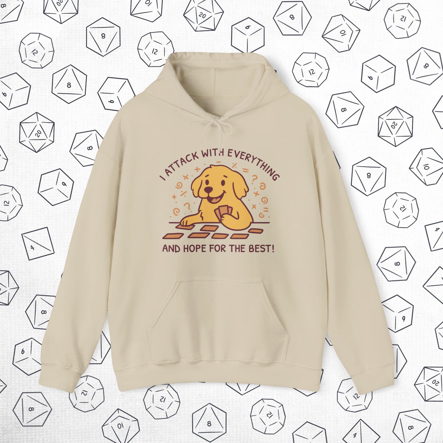 I Hope for the Best Hoodie